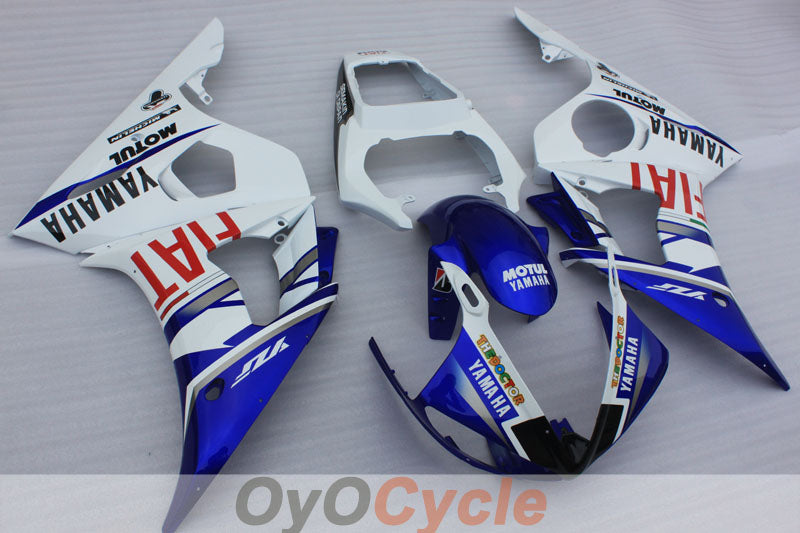 Kit carene a iniezione per YZF-R6 05 - Blu, Bianco - FIAT, MOTUL #OYO87905869 Immagine principale del prodotto