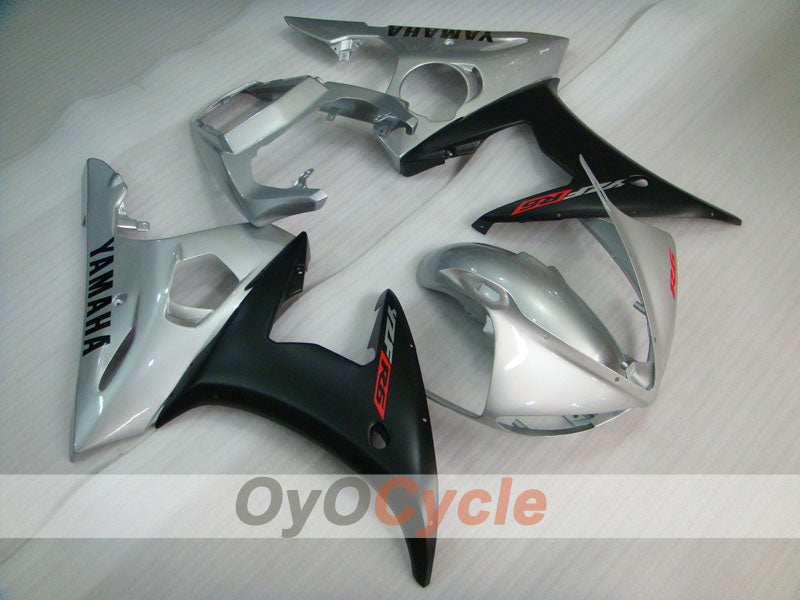 Kit carenatura a iniezione per YZF-R6 03-04 - Nero, Argento, Opaco - Stile Originale #OYO87905827 Immagine principale del prodotto