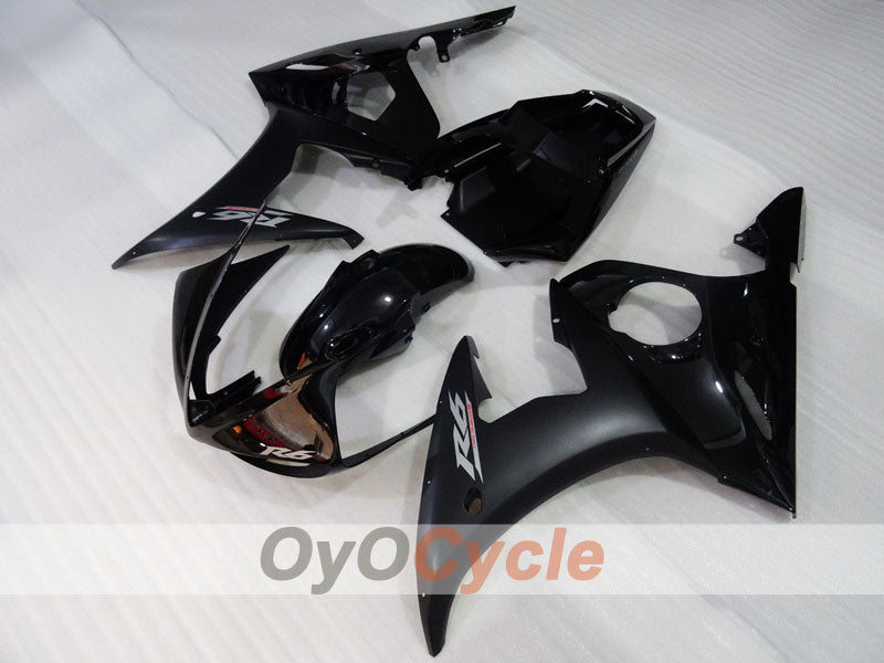 Kit carene a iniezione per YZF-R6 05 - Nero, Opaco - Stile originale #OYO87905873 Immagine secondaria del prodotto