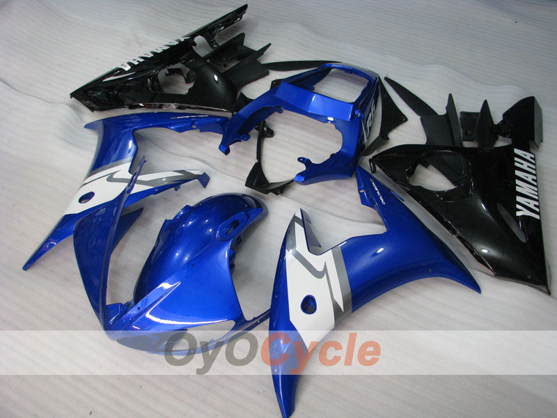 Kit carene a iniezione per YZF-R6 03-04 - Blu, Nero - Stile di fabbrica #OYO87905831 Immagine principale del prodotto