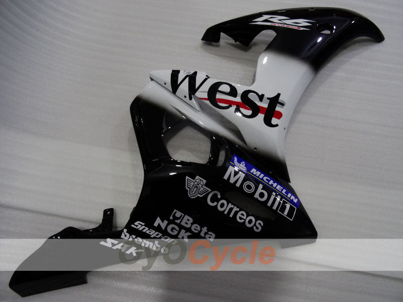 Carenatura Sinistra e Destra Per Yamaha 03-04 YZF-R6 #OYO87912231 Immagine secondaria del prodotto