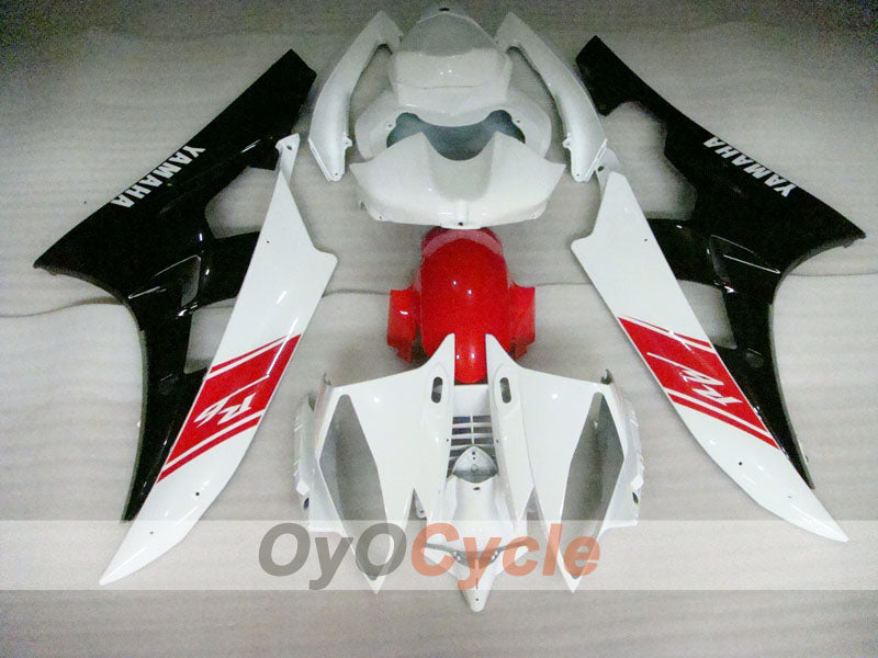 Carenatura a iniezione per YZF-R6 06-07 - Rosso, Bianco, Nero - Stile di fabbrica #OYO87905877 Immagine secondaria del prodotto