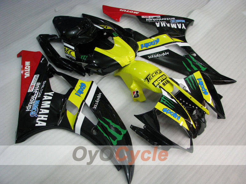 Kit carenatura a iniezione per YZF-R6 06-07 - Rosso, Giallo, Nero - Monster #OYO87905879 Immagine principale del prodotto