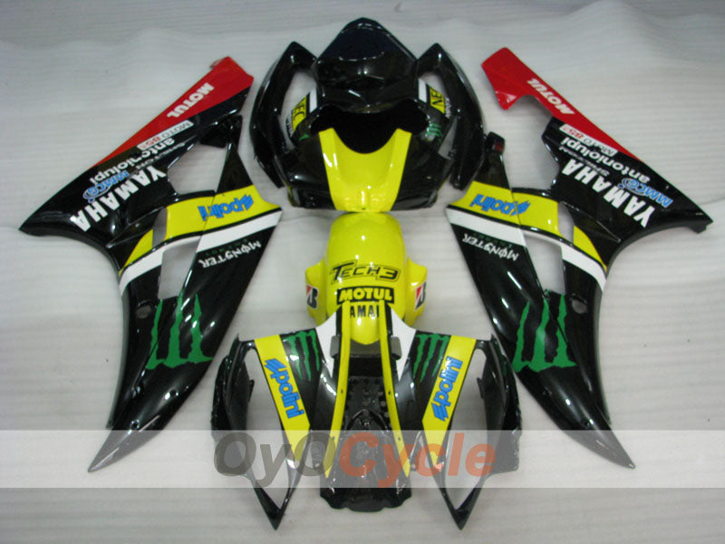 Kit carenatura a iniezione per YZF-R6 06-07 - Rosso, Giallo, Nero - Monster #OYO87905879 Immagine secondaria del prodotto