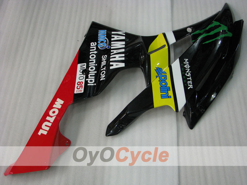 Carenatura lato sinistro e destro per Yamaha YZF-R6 06-07 #OYO87912563 Immagine secondaria del prodotto