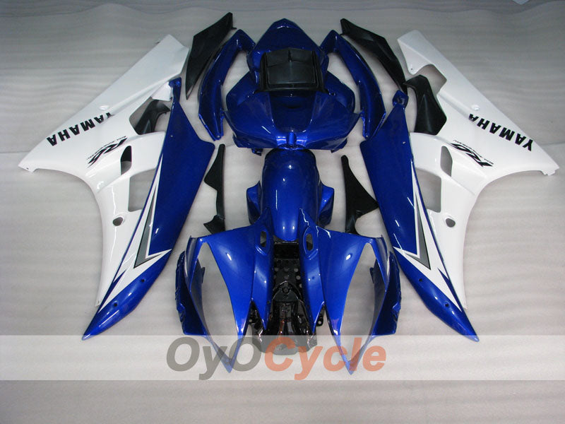 Carenatura a iniezione per YZF-R6 06-07 - Blu, Bianco - Stile Factory #OYO87905880 Immagine secondaria del prodotto