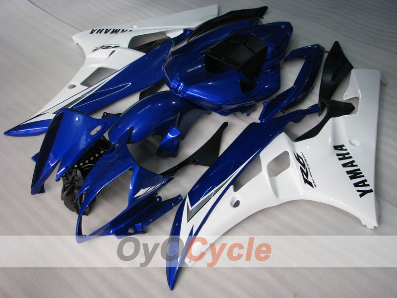 Carenatura a iniezione per YZF-R6 06-07 - Blu, Bianco - Stile Factory #OYO87905880 Immagine principale del prodotto