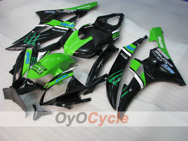 Kit Carene a Iniezione per YZF-R6 06-07 - Verde, Nero - Monster #OYO87905881 Immagine secondaria del prodotto