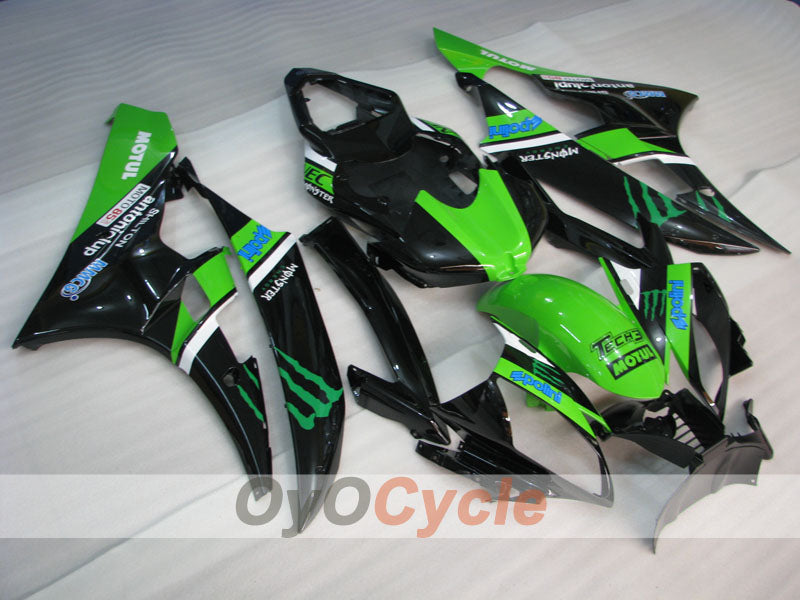 Kit Carene a Iniezione per YZF-R6 06-07 - Verde, Nero - Monster #OYO87905881 Immagine principale del prodotto