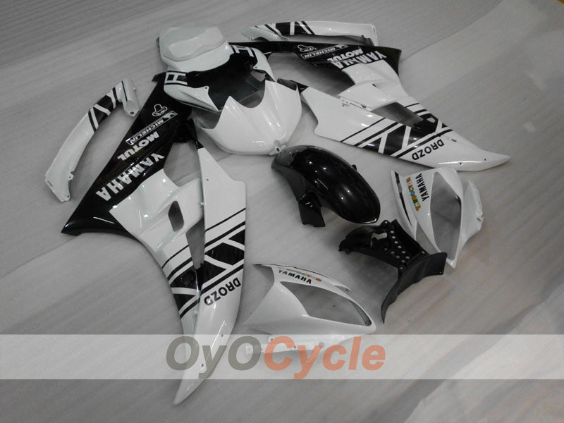 Kit carene a iniezione per YZF-R6 06-07 - Bianco, Nero - MOTUL #OYO87905883 Immagine principale del prodotto