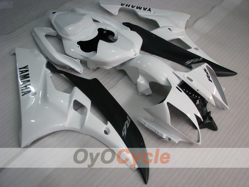 Carene a iniezione per YZF-R6 06-07 - Bianco, Nero - Stile di fabbrica #OYO87905885 Immagine principale del prodotto