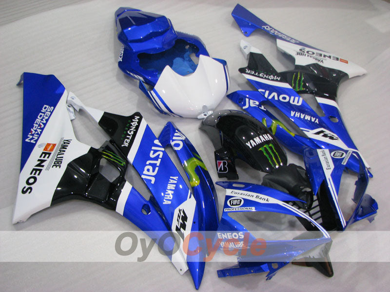 Kit carene a iniezione per YZF-R6 06-07 - Bianco, Nero - FIAT #OYO87905896 Immagine principale del prodotto