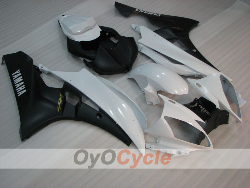 Kit carene a iniezione per YZF-R6 06-07 - Bianco, Nero - Stile di Fabbrica #OYO87905900 Immagine principale del prodotto