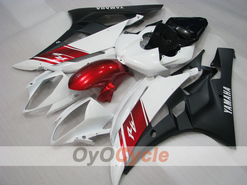 Carenatura a iniezione per YZF-R6 06-07 - Rosso, Bianco, Nero, Opaco - Stile originale #OYO87905891 Immagine secondaria del prodotto