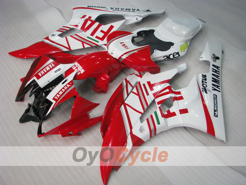 Carenatura a iniezione per YZF-R6 06-07 - Rosso, Bianco - FIAT #OYO87905892 Immagine secondaria del prodotto