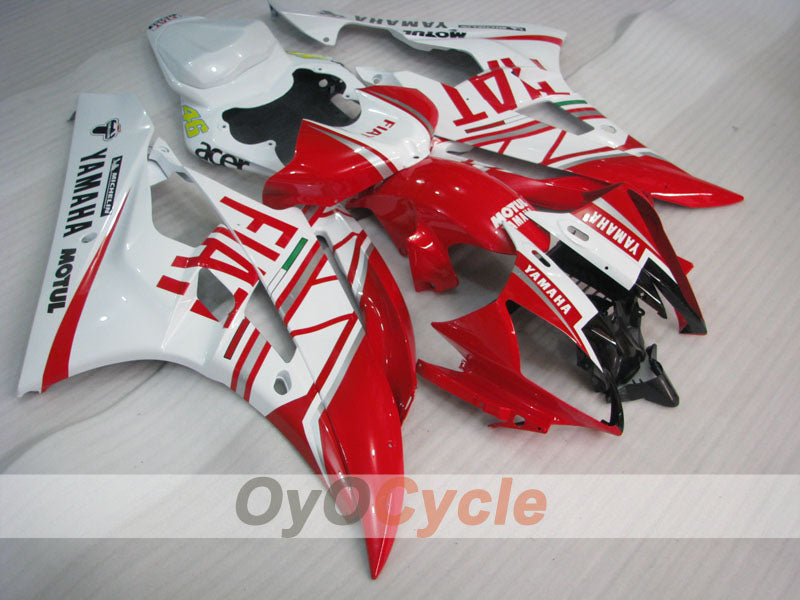 Carenatura a iniezione per YZF-R6 06-07 - Rosso, Bianco - FIAT #OYO87905892 Immagine principale del prodotto