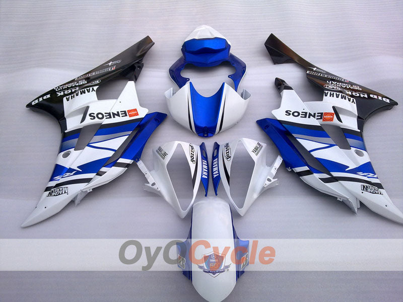Kit carene a iniezione per YZF-R6 06-07 - Blu, Bianco - Stile Fabbrica #OYO87905893 Immagine secondaria del prodotto