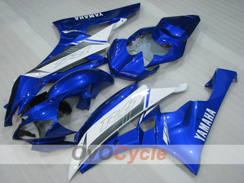 Kit carene a iniezione per YZF-R6 06-07 - Blu, Bianco - Stile Fabbrica #OYO87905903 Immagine principale del prodotto