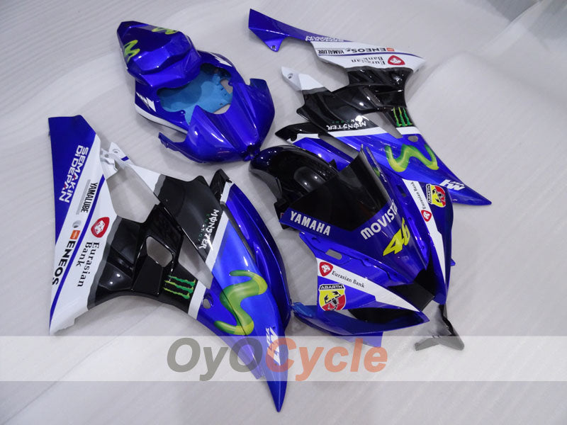 Kit carene a iniezione per YZF-R6 06-07 - Blu, Bianco, Nero - Monster #OYO87905894 Immagine principale del prodotto