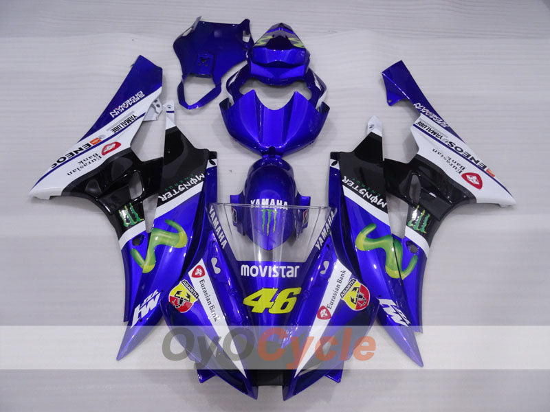 Kit carene a iniezione per YZF-R6 06-07 - Blu, Bianco, Nero - Monster #OYO87905905 Immagine secondaria del prodotto