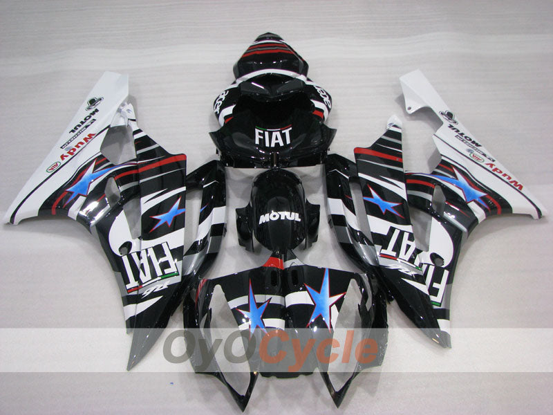 Kit carene a iniezione per YZF-R6 06-07 - Bianco, Nero - Monster #OYO87905906 Immagine secondaria del prodotto
