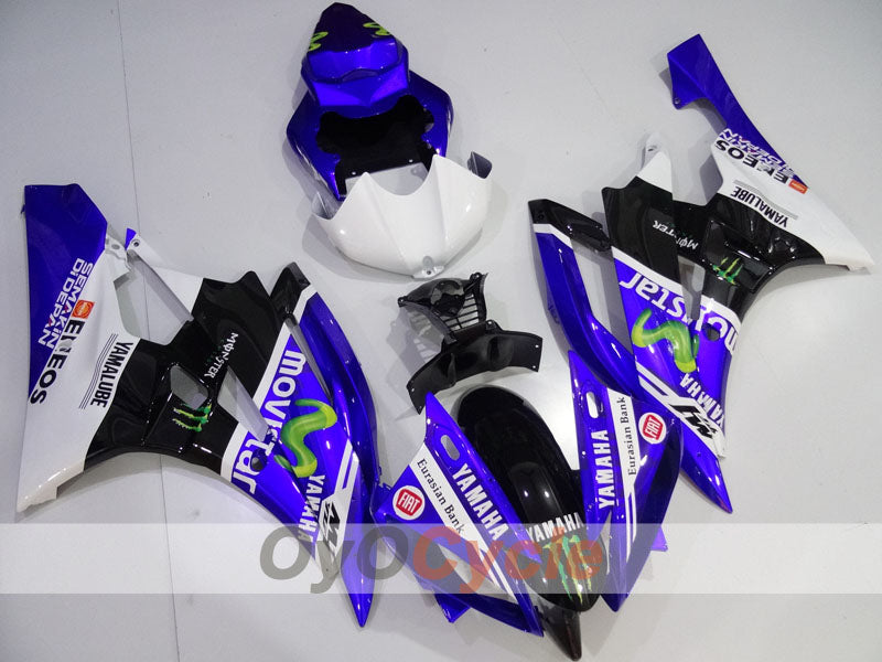 Carena a iniezione per YZF-R6 06-07 - Blu, Bianco, Nero - Monster #OYO87905908 Immagine principale del prodotto