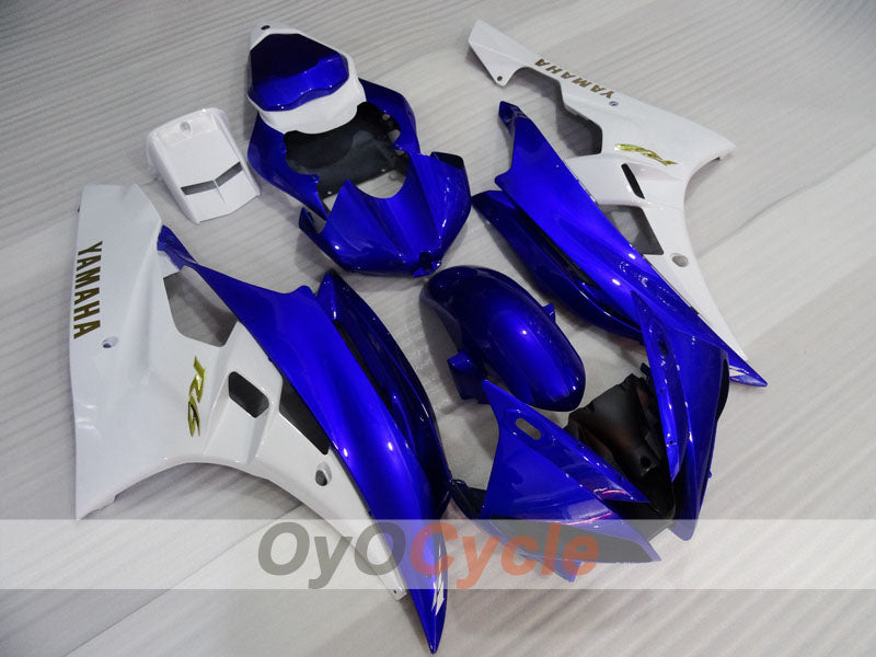 Kit carene a iniezione per YZF-R6 06-07 - Blu, Bianco - Stile Fabbrica #OYO87905909 Immagine principale del prodotto