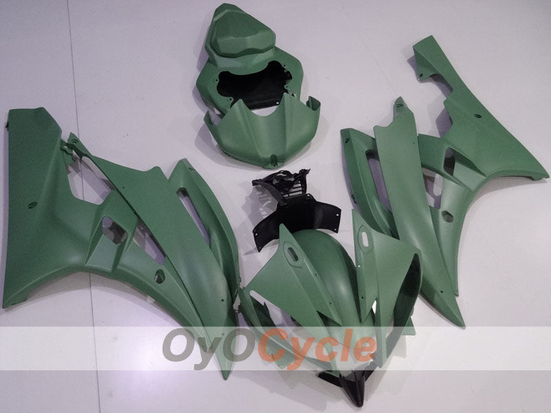 Carenatura a iniezione per YZF-R6 06-07 - Verde Militare, Opaco - Stile Originale #OYO87905910 Immagine principale del prodotto