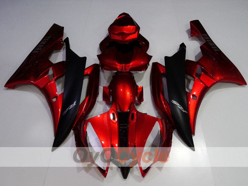 Kit carenatura a iniezione per YZF-R6 06-07 - Rosso, Nero - Stile di fabbrica #OYO87905914 Immagine secondaria del prodotto