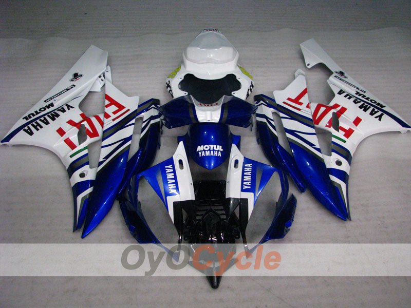Carene a iniezione per YZF-R6 06-07 - Blu, Bianco - FIAT, MOTUL #OYO87905915 Immagine secondaria del prodotto