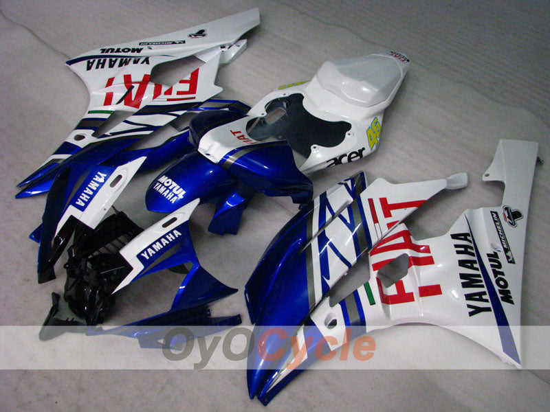 Carene a iniezione per YZF-R6 06-07 - Blu, Bianco - FIAT, MOTUL #OYO87905915 Immagine principale del prodotto