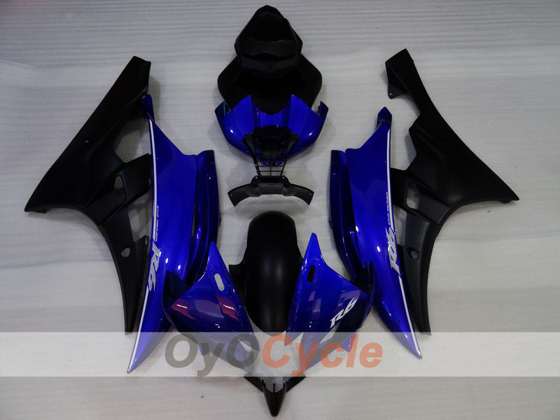 Kit carene a iniezione per YZF-R6 06-07 - Blu, Nero, Opaco - MOTUL #OYO87905917 Immagine secondaria del prodotto