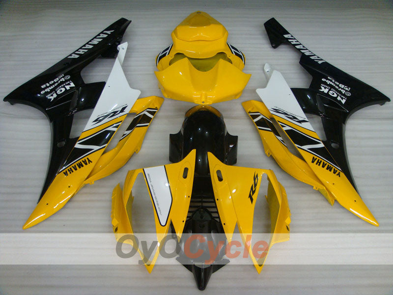 Kit carene a iniezione per YZF-R6 06-07 - Giallo, Nero - MOTUL #OYO87905920 Immagine secondaria del prodotto