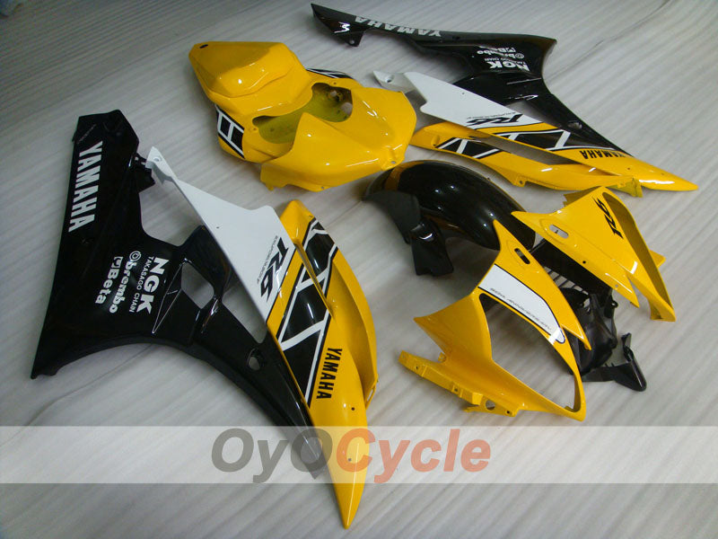 Kit carene a iniezione per YZF-R6 06-07 - Giallo, Nero - MOTUL #OYO87905920 Immagine principale del prodotto