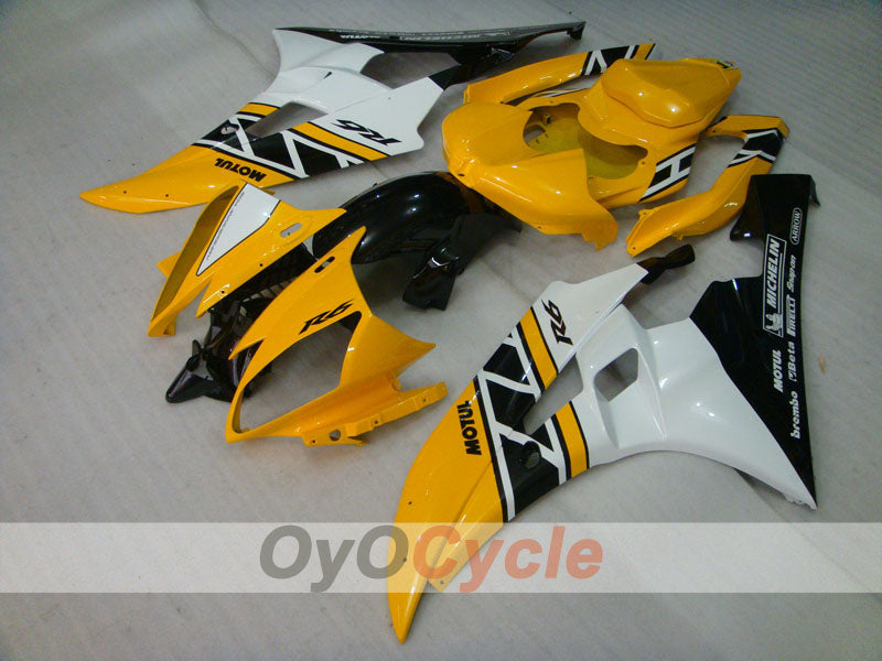 Kit carenatura a iniezione per YZF-R6 06-07 - Giallo, Nero - MOTUL #OYO87905921 Immagine secondaria del prodotto