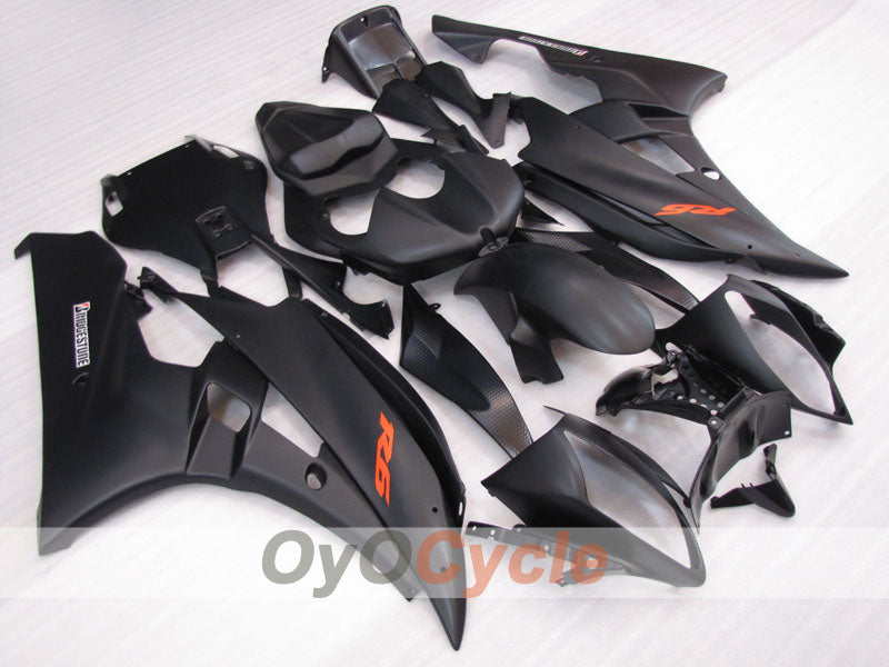 Kit carenatura a iniezione per YZF-R6 06-07 - Nero, Opaco - Stile originale #OYO87905923 Immagine principale del prodotto
