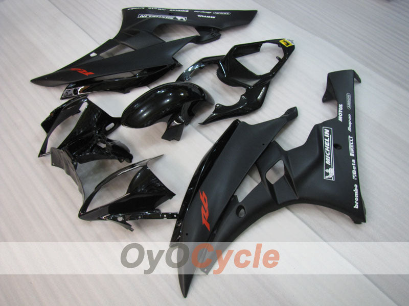 Kit carene a iniezione per YZF-R6 06-07 - Nero opaco - Stile originale #OYO87905924 Immagine secondaria del prodotto