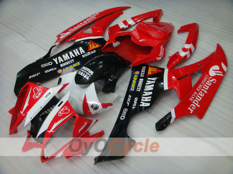 Kit carenatura a iniezione per YZF-R6 06-07 - Rosso, Nero - Santander #OYO87905925 Immagine secondaria del prodotto