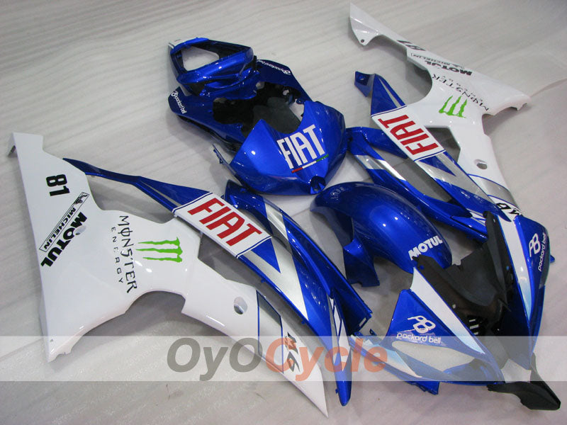 Kit carene a iniezione per YZF-R6 08-16 - Blu, Bianco - Monster #OYO87905926 Immagine principale del prodotto
