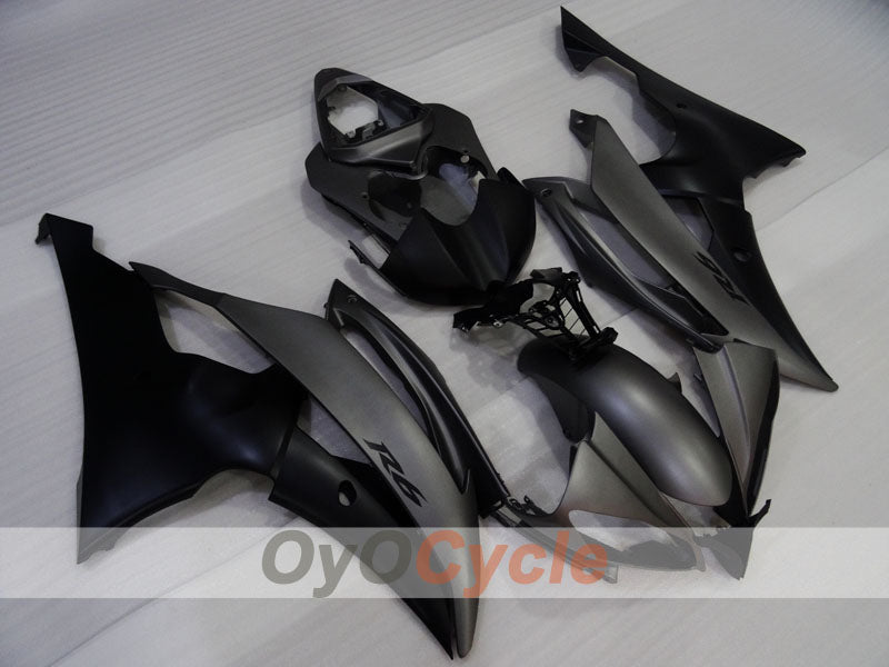 Carenatura a iniezione per YZF-R6 08-16 - Nero, Grigio, Opaco - Stile Factory #OYO87905927 Immagine principale del prodotto