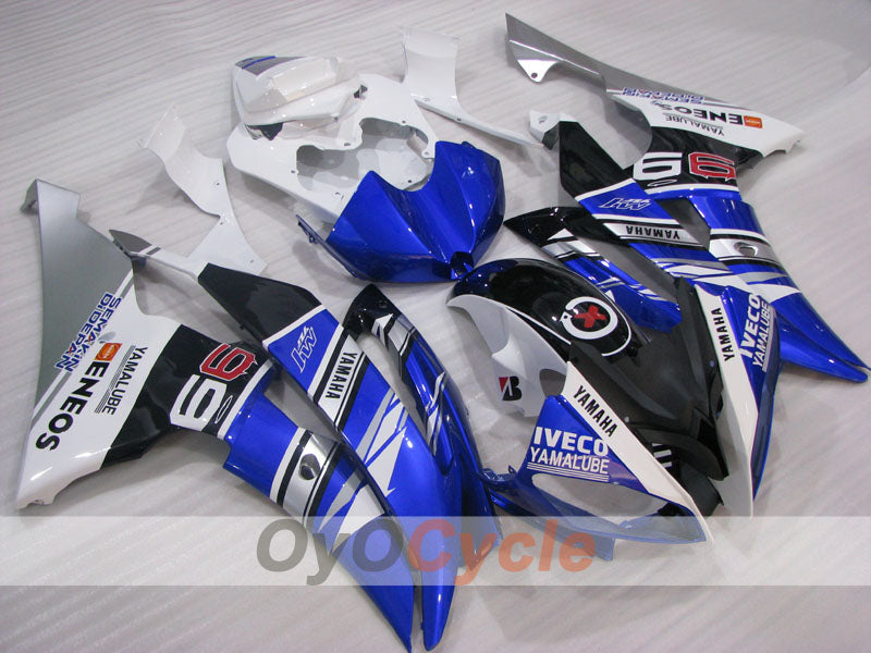 Kit carene a iniezione per YZF-R6 08-16 - Blu, Bianco, Nero - ENEOS #OYO87905930 Immagine principale del prodotto