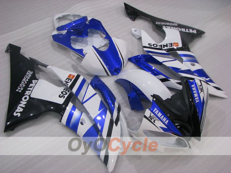 Carenatura a iniezione per YZF-R6 08-16 - Blu, Bianco, Nero - ENEOS #OYO87905931 Immagine principale del prodotto
