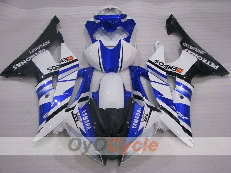 Carenatura a iniezione per YZF-R6 08-16 - Blu, Bianco, Nero - ENEOS #OYO87905931 Immagine secondaria del prodotto