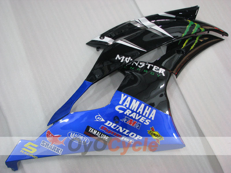 Carenatura lato destro e sinistro per Yamaha 08-16 YZF-R6 #OYO87912763 Immagine secondaria del prodotto