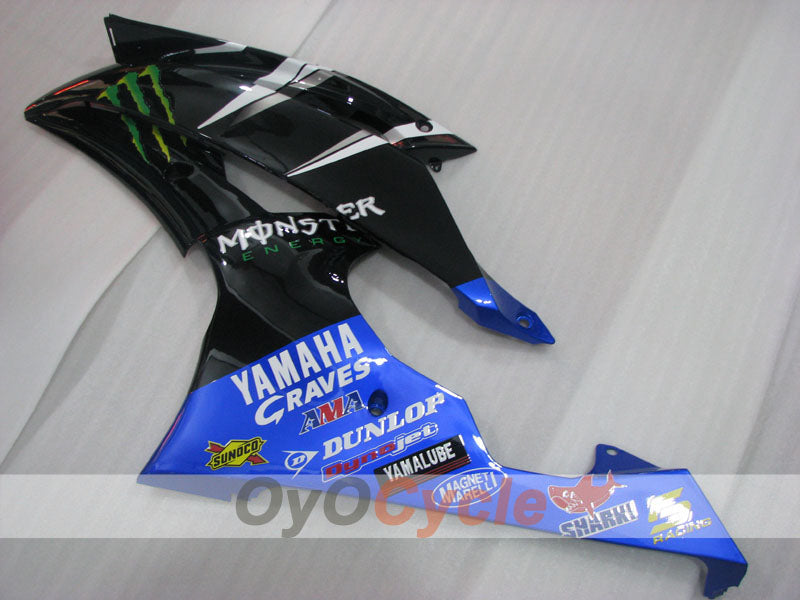 Carenatura lato destro e sinistro per Yamaha 08-16 YZF-R6 #OYO87912763 Immagine principale del prodotto