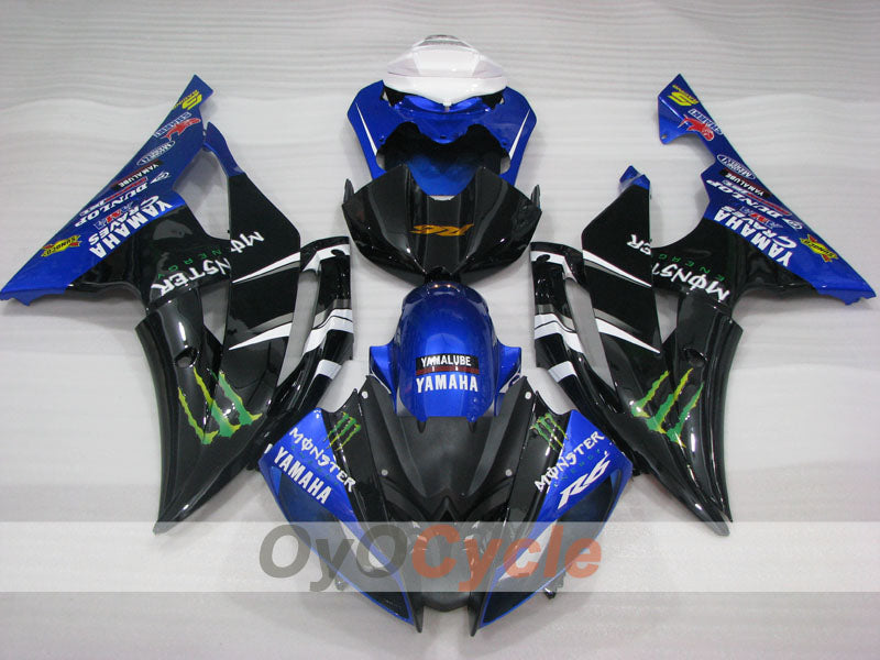 Kit Carena a Iniezione per YZF-R6 08-16 - Blu, Nero - Monster #OYO87905932 Immagine secondaria del prodotto