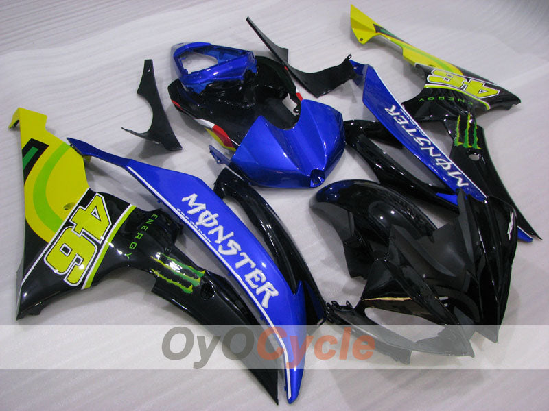 Kit carene a iniezione per YZF-R6 08-16 - Blu, Nero - Monster #OYO87905933 Immagine principale del prodotto