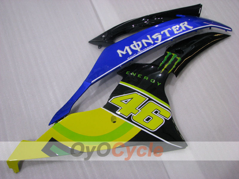Carenatura lato destro e sinistro per Yamaha 08-16 YZF-R6 #OYO87912765 Immagine secondaria del prodotto