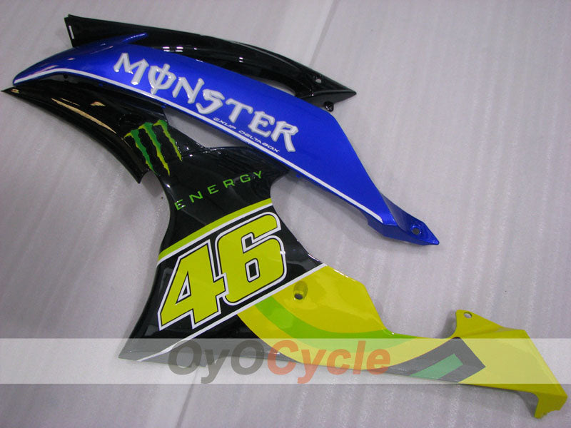 Carenatura lato destro e sinistro per Yamaha 08-16 YZF-R6 #OYO87912765 Immagine principale del prodotto
