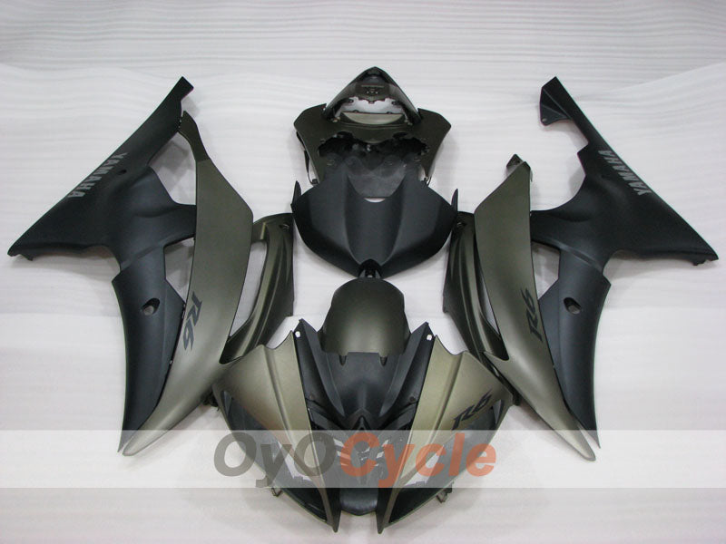 Carenatura a iniezione per YZF-R6 08-16 - Nero, Grigio - Stile Originale #OYO87905935 Immagine secondaria del prodotto
